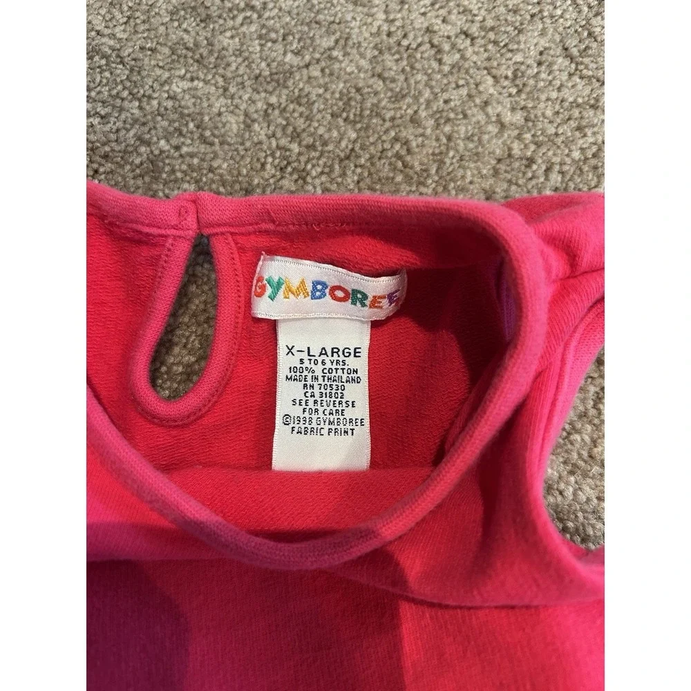 Vintage 1998 Gymboree Girls Youth 2 Pc Set Size XL (5-6 Years)